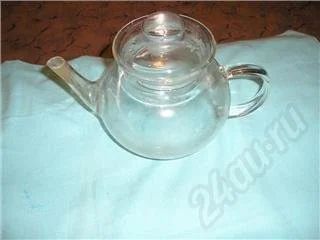 Лот: 476671. Фото: 1. чайник стекло 1л. Кружки, стаканы, бокалы