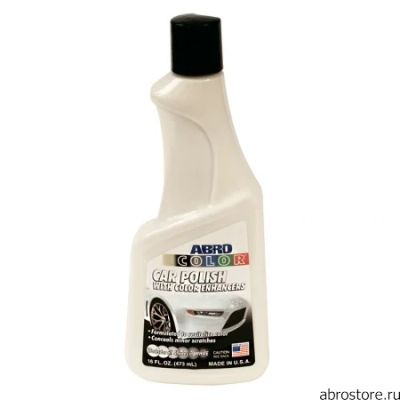 Лот: 8203993. Фото: 1. ABRO ab-301-wht aвтополироль для... Средства по уходу