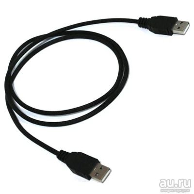 Лот: 13044300. Фото: 1. Кабель USB-USB выход (1 метр). Шлейфы, кабели, переходники