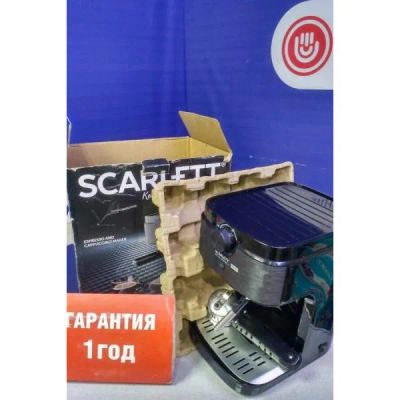Лот: 25723797. Фото: 1. Кофеварка SCARLETT рожковая SC-CM33015. Чайники, кофемашины, кулеры