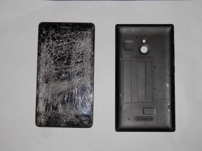Лот: 7745483. Фото: 1. Nokia XL Dual Sim (RM-1030) (Разбит... Смартфоны