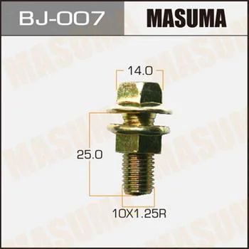 Лот: 11250508. Фото: 1. Болт с гайкой Masuma М10x25x1... Кузов