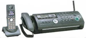 Лот: 4709333. Фото: 1. Факс с переносной трубкой Panasonic... Факсы, автоответчики