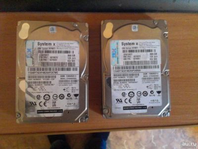 Лот: 13858839. Фото: 1. hdd sas 300 gb пара без контроллера. Платы расширения, контроллеры, доп. порты