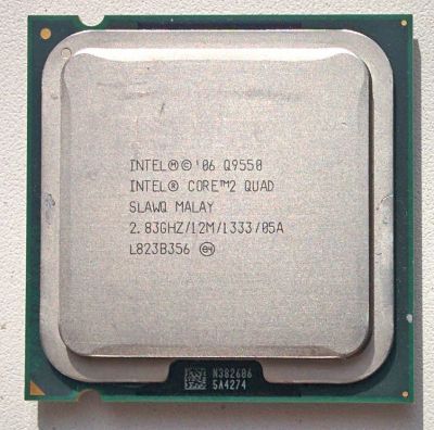 Лот: 10971707. Фото: 1. Процессор Intel Core 2 Quad Q9550... Процессоры