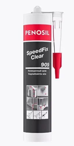 Лот: 24576000. Фото: 1. Клей Penosil SpeedFix Clear 909... Клеи, герметики, пена монтажная, клейкие ленты
