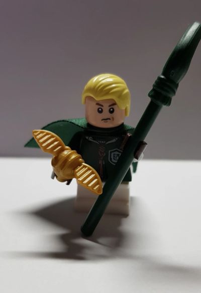 Лот: 12681887. Фото: 1. LEGO минифигурка Драко Малфой... Конструкторы