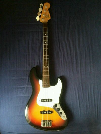 Лот: 11172522. Фото: 1. Бас Гитара Fender Jazz Bass (japan... Гитары