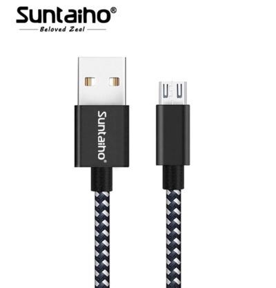 Лот: 10998913. Фото: 1. Кабель USB-microUSB (Suntaiho). Дата-кабели, переходники