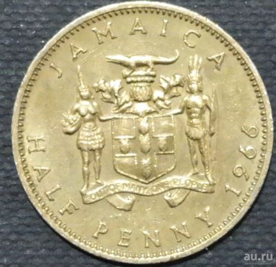 Лот: 13655371. Фото: 1. Экзотика с рубля (18028) Ямайка... Остальные страны