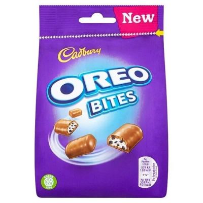 Лот: 11596611. Фото: 1. Cadbury Oreo Bites 110г. Печенье, вафли, пряники