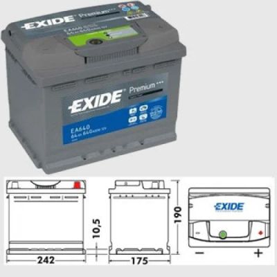 Лот: 11577151. Фото: 1. Продам рабочий аккумулятор Exide... Аккумуляторы