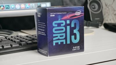 Лот: 12772291. Фото: 1. Процессор INTEL Core i3 8100... Процессоры