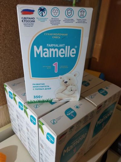Лот: 16622825. Фото: 1. Детская смесь молочная Mamelle... Детская гигиена