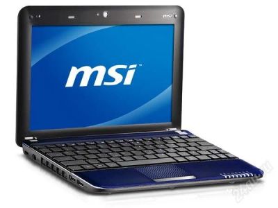 Лот: 1660695. Фото: 1. Новый синий нетбук MSI Wind U135DX... Ноутбуки
