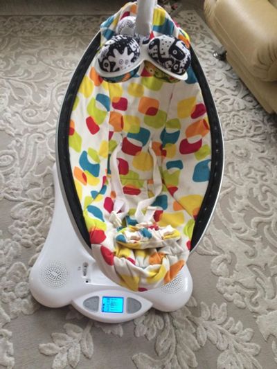 Лот: 11306743. Фото: 1. Мамару 4moms 2.0 mamaroo электрокачели... Ходунки, прыгунки, качели