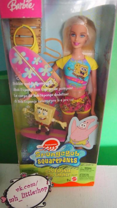 Лот: 4778393. Фото: 1. 2003 Spongebob Squarepants Barbie... Куклы и аксессуары