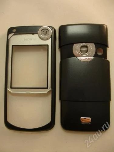 Лот: 1730575. Фото: 1. Корпус Nokia 6680 (черный). Корпуса, клавиатуры, кнопки
