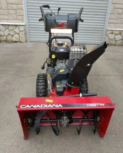 Лот: 21080153. Фото: 1. Снегоуборщик CANADIANA CM741450SE... Снегоходы, квадроциклы