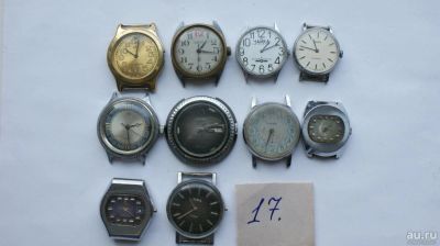 Лот: 9028427. Фото: 1. Набор из часов 10 шт. № 17. Часы настенные, настольные