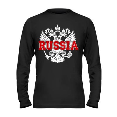 Лот: 8427194. Фото: 1. Футболка с Длинным Рукавом и Уникальным... Футболки, поло
