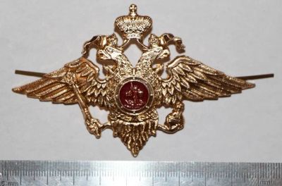 Лот: 7854633. Фото: 1. Большой знак для крпления. Двухглавый... Сувенирные