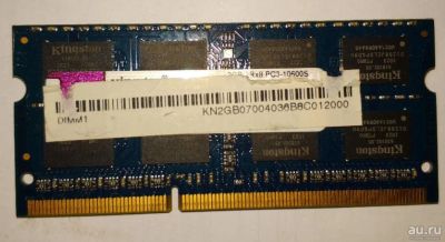 Лот: 13424782. Фото: 1. Kingston 2GB PC3-10600s 1333. Оперативная память