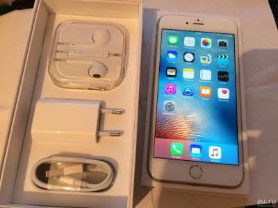 Лот: 7656396. Фото: 1. Apple iPhone 6 plus 16gb silver... Смартфоны