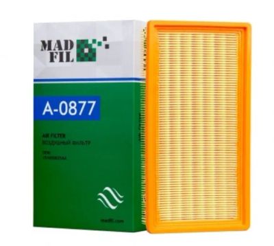 Лот: 25014795. Фото: 1. Воздушный фильтр Madfil A-0877. Расходные материалы