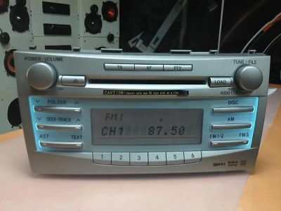 Лот: 5496257. Фото: 1. Штатное головное устройство toyota... Автомагнитолы