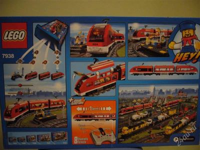 Лот: 2278137. Фото: 1. Lego Train 7938 (Лего поезд 7938... Конструкторы