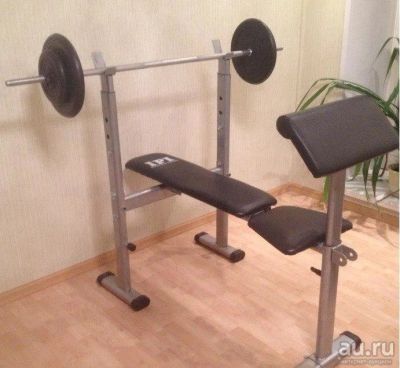 Лот: 9002291. Фото: 1. штанга. Штанги, блины
