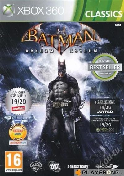 Лот: 2940287. Фото: 1. Batman Arkham Asylum лицензионный... Игры для консолей