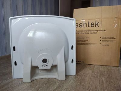 Лот: 19504007. Фото: 1. Раковина Santek керамическая под... Раковины, умывальники