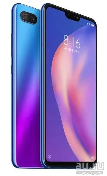 Лот: 13749273. Фото: 1. Xiaomi Mi8 Lite 4/64GB, синий... Смартфоны