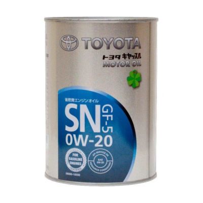 Лот: 18248153. Фото: 1. Toyota Motor Oil 0W20 SN+, 1л. Масла, жидкости