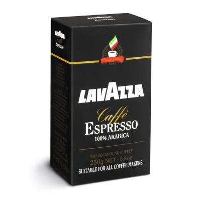 Лот: 11907784. Фото: 1. Моллотый кофе Lavazza Espresso... Чай, кофе, какао