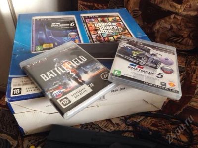 Лот: 5947452. Фото: 1. Sony Playstation 3 Super Slim... Игровые приставки, консоли