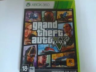 Лот: 6496014. Фото: 1. диск для XBox 360 Gta 5 игра от... Игры для консолей