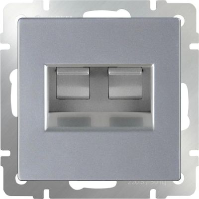 Лот: 15178300. Фото: 1. Розетка телефонная RJ-11 и Еthernet... Электроустановочные изделия