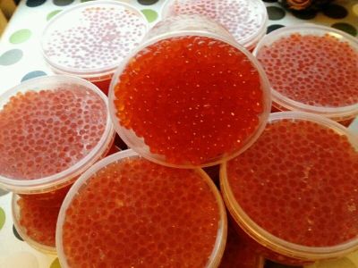 Лот: 12274017. Фото: 1. Повтор Икра красная 1 литр слабо... Икра, рыба, морепродукты