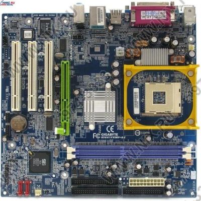 Лот: 903987. Фото: 1. Материнская плата Gigabyte GA-8S661FXMP-RZ... Материнские платы