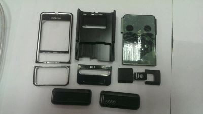 Лот: 6638538. Фото: 1. Корпус Nokia 3250 чёрный, оригинал... Корпуса, клавиатуры, кнопки