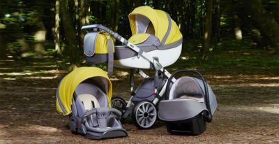 Лот: 12433560. Фото: 1. Коляска 3 в 1 Anex sport Состояние... Коляски