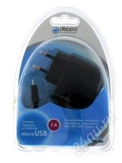 Лот: 2010404. Фото: 1. Сетевое зарядное устройство micro... Зарядные устройства, блоки питания, адаптеры сетевые для смартфонов
