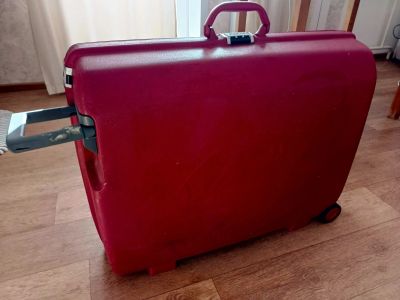 Лот: 25355753. Фото: 1. Чемодан пластик "american tourister... Чемоданы и сумки дорожные