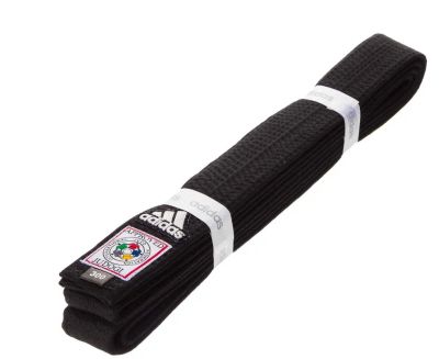 Лот: 22353083. Фото: 1. Пояс для дзюдо Adidas Elite IJF... Одежда для боевых искусств