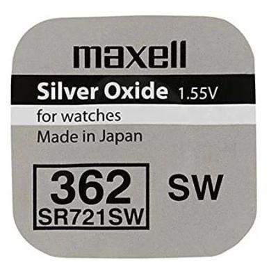 Лот: 21515606. Фото: 1. Эл/пит SR-721sw (362) Maxell 11855. Батарейки, аккумуляторы, элементы питания