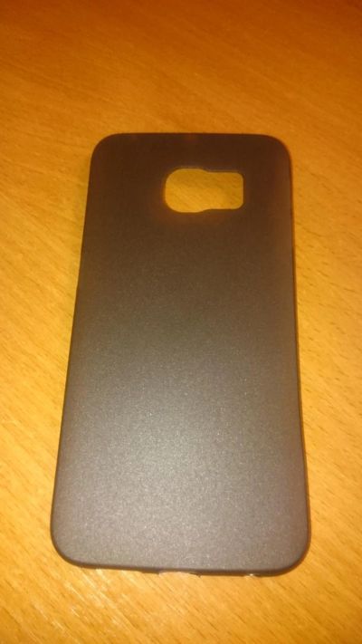Лот: 6561277. Фото: 1. Чехол Samsung Galaxy s6 edge черный. Чехлы, бамперы