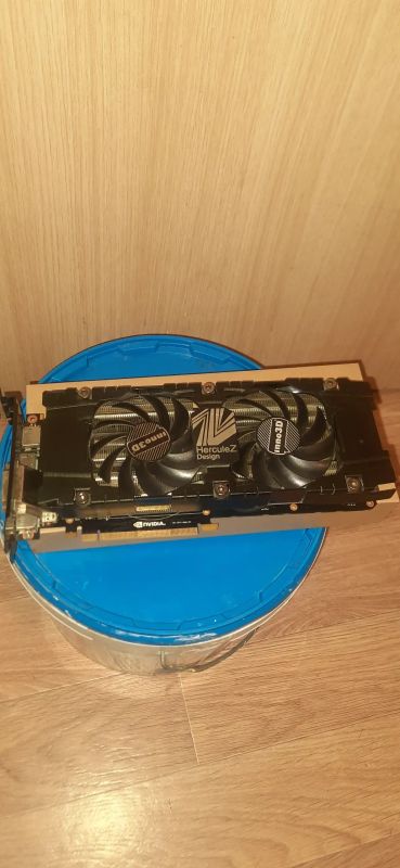 Лот: 24881047. Фото: 1. Inno3D Gtx 1070 (пережареная). Видеокарты